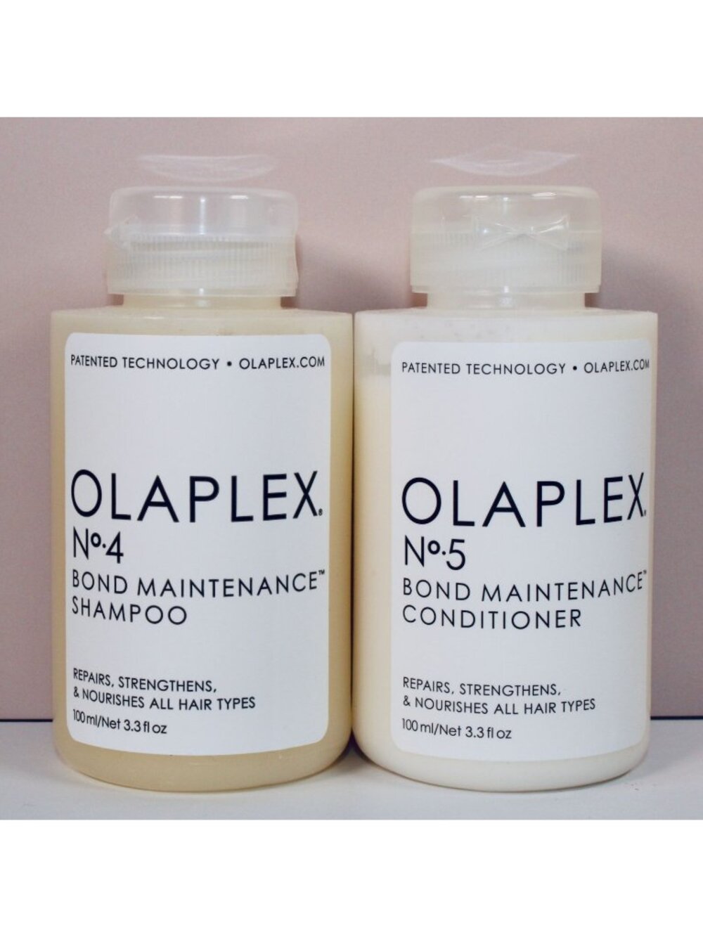 Olaplex No.4 & No.5 Bond Maintenance Shampoo & Conditioner Set 100ml Each Repair